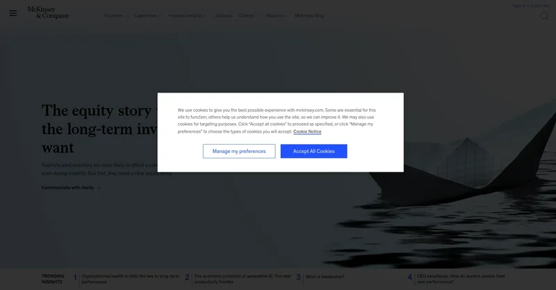 McKinsey and AI: What's the Buzz, What's the Impact?